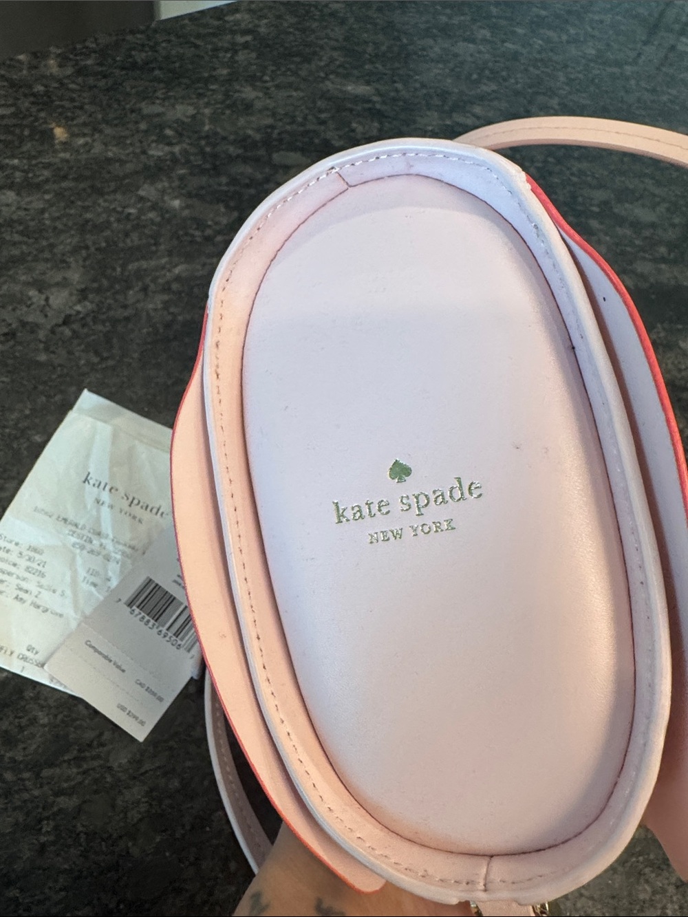Kate Spade Pink Butterfly Wing Crossbody Bag - Picture 5 of 6